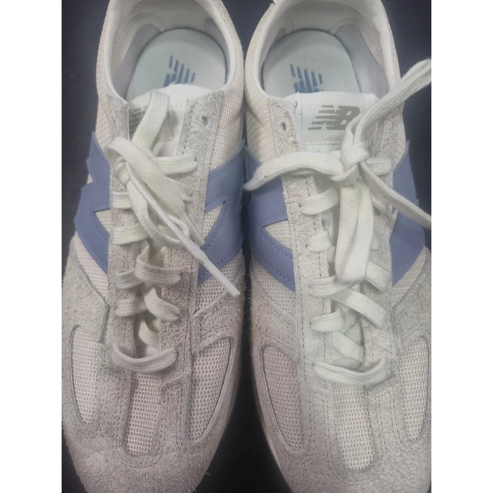 New Balance 471 Men Sneakers Gray Blue Suede Mesh Low Top U471AA Size 12